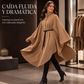 ⏰🔥 ¡OFERTA 50% OFF! 🧥✨ Abrigo Capa Elegante para Mujer – Diseño Sofisticado, Corte Oversize y Estilo Premium Atemporal