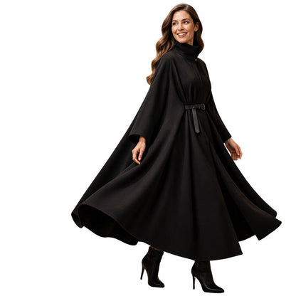 ⏰🔥 ¡OFERTA 50% OFF! 🧥✨ Abrigo Capa Elegante para Mujer – Diseño Sofisticado, Corte Oversize y Estilo Premium Atemporal