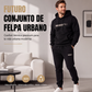 ⏰🔥 ¡OFERTA 50% OFF! 🧥❄️ Conjunto Térmico Urbano para Hombre – Sudadera con Capucha y Pantalón, Calidez Premium y Estilo Callejero Moderno