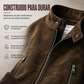 ⏰🔥 ¡OFERTA 50% OFF! 🧥✨ Cazadora Bomber Retro de Ante para Hombre – Corte Oversize, Estilo Urbano y Comodidad Premium para el Día a Día