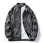 ⏰🔥 ¡OFERTA 50% OFF! 🧥✨ Cazadora Bomber Retro de Ante para Hombre – Corte Oversize, Estilo Urbano y Comodidad Premium para el Día a Día