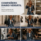 ⏰🔥 ¡OFERTA 50% OFF! 👖✨ Cazadora Vaquera Abierta para Mujer – Diseño Drapeado, Corte Favorecedor y Estilo Urbano Elegante
