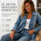⏰🔥 ¡OFERTA 50% OFF! 👖✨ Cazadora Vaquera Abierta para Mujer – Diseño Drapeado, Corte Favorecedor y Estilo Urbano Elegante