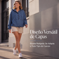 ⏰🔥 ¡OFERTA 50% OFF! 👕✨ Sudadera con Capucha de Mezclilla para Mujer – Estilo Urbano Oversize, Diseño Casual y Comodidad Todo el Día