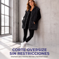 🔥⏰ ¡50% OFF POR TIEMPO LIMITADO! 👖✨ Chaleco Vaquero con Capucha Oversize para Mujer – Estilo Urbano, Corte Cómodo y Diseño Versátil