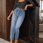 ⏰🔥 ¡50% OFF POR TIEMPO LIMITADO! 👖✨ Vaqueros Cargo para Mujer con Cordón – Mezclilla Elástica, Cintura Favorecedora y Estilo Urbano Cómodo