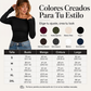 ⏰🔥 ¡OFERTA 50% OFF! 👚✨ Top de Punto Canelado para Mujer – Cuello Barco Elegante, Corte Favorecedor y Comodidad Todo el Día