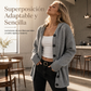 ⏰🔥 ¡50% OFF POR TIEMPO LIMITADO! 🧥✨ Chaqueta de Punto con Capucha para Mujer – Suave, Cálida y Holgada para Looks Casuales de Otoño e Invierno