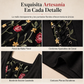 ⏰🔥 ¡50% OFF POR TIEMPO LIMITADO! 👗🌸 Vestido Largo Bordado Floral para Mujer – Escote Cuadrado, Corte Favorecedor y Elegancia Bohemia