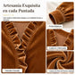 ⏰🔥 ¡50% OFF POR TIEMPO LIMITADO! 👚✨ Blusa Elegante de Terciopelo con Volantes para Mujer – Estilo Vintage, Tejido Suave y Diseño Sofisticado