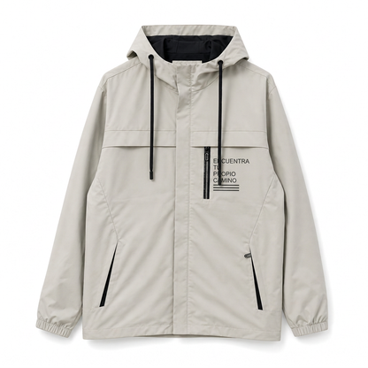 ⏰🔥 ¡50% OFF POR TIEMPO LIMITADO! 🏔️🧥 Chaqueta Cortavientos de Exterior para Hombre – Impermeable, Forro Polar Cálido y Protección para Aventuras al Aire Libre
