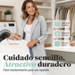 Blazer de punto trenzado para mujer con raya lateral