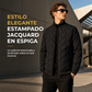Abrigo acolchado forrado de felpa para hombre, ideal para invierno