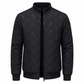 Abrigo acolchado forrado de felpa para hombre, ideal para invierno