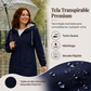 ⏰🔥 ¡50% OFF POR TIEMPO LIMITADO! 🧥🌧️ Chaqueta Impermeable con Capucha para Mujer – Protección contra la Lluvia, Cortavientos y Comodidad Ligera para Exterior