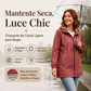 ⏰🔥 ¡50% OFF POR TIEMPO LIMITADO! 🧥🌧️ Chaqueta Impermeable con Capucha para Mujer – Protección contra la Lluvia, Cortavientos y Comodidad Ligera para Exterior