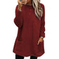 ⏰🔥 ¡50% OFF POR TIEMPO LIMITADO! 🧥✨ Top Cálido de Manga Larga para Mujer – Forro Suave, Bolsillos Prácticos y Comodidad Otoñal