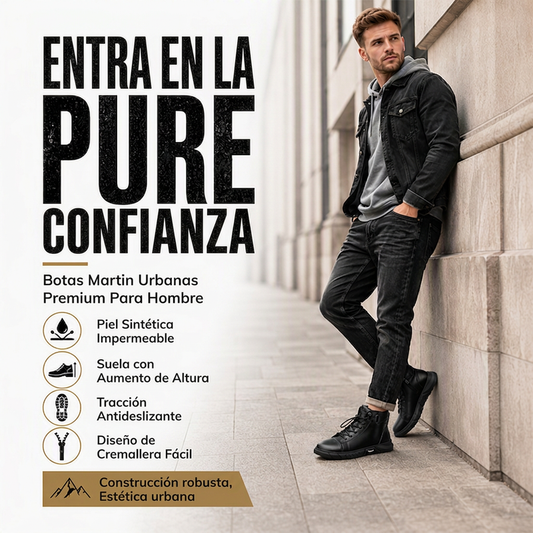 ⏰🔥 ¡50% OFF POR TIEMPO LIMITADO! 🥾 Botas de Combate de Cuero Genuino Impermeables para Hombre – Resistencia, Comodidad y Protección Todo el Día