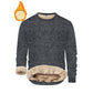 ⏰🔥 ¡50% OFF POR TIEMPO LIMITADO! 🧥 Sudadera de Cuello Redondo con Forro de Pana para Hombre – Calidez Superior, Estilo Elegante y Comodidad Todo el Día