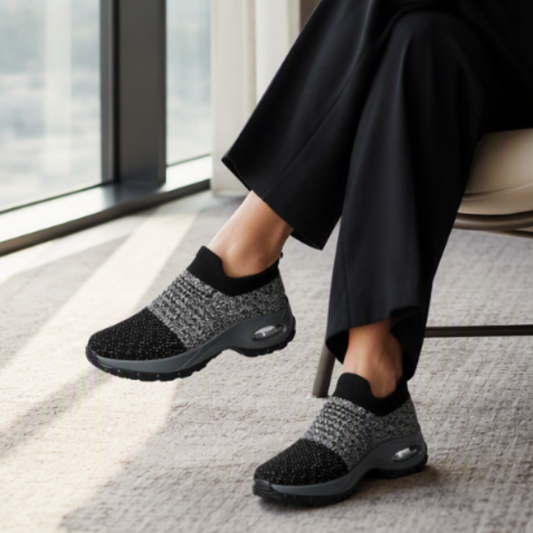 ⏰🔥 ¡50% OFF POR TIEMPO LIMITADO! 👟 Zapatillas Transpirables para Mujer – Diseño Sin Cordones, Amortiguación Cómoda y Suela Antideslizante