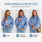 ⏰🔥 ¡50% OFF POR TIEMPO LIMITADO! 🧥 Cazadora de Lunares con Mangas de Farol para Mujer – Estilo Retro, Corte Oversize y Elegancia Moderna