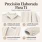 Sudadera de felpa con media cremallera y bolsillos para mujer