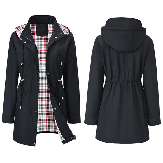 ⏰🔥 ¡50% OFF POR TIEMPO LIMITADO! 🧥 Gabardina Impermeable con Capucha para Mujer – Protección Contra la Lluvia, Estilo Elegante y Comodidad Todo el Día ✨