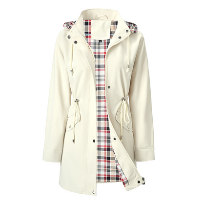 ⏰🔥 ¡50% OFF POR TIEMPO LIMITADO! 🧥 Gabardina Impermeable con Capucha para Mujer – Protección Contra la Lluvia, Estilo Elegante y Comodidad Todo el Día ✨