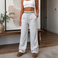 ⏰🔥 ¡50% OFF POR TIEMPO LIMITADO! 👖 Pantalones de Chándal de Pierna Ancha y Cintura Alta para Mujer – Ajuste Cómodo, Silueta Favorecedora y Estilo Casual ✨