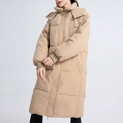 ⏰🔥 ¡50% OFF POR TIEMPO LIMITADO! 🧥 Chaqueta de Invierno Cálida y Holgada con Capucha para Mujer – Abrigo, Comodidad y Estilo Casual ❄️✨