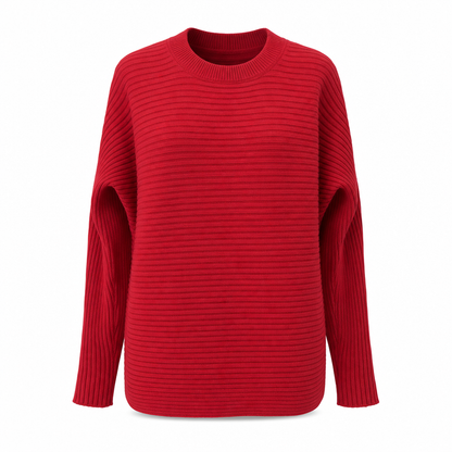 👚🔥 ¡50% OFF POR TIEMPO LIMITADO! Jersey de Punto para Mujer con Mangas Murciélago – Corte Holgado, Suave Elasticidad y Caída Favorecedora ✨