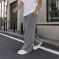 Pantalones casuales con cordón para hombre, con bolsillos