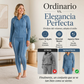 Conjunto de sudadera con capucha y cremallera deportiva y pantalones para mujer