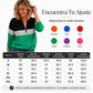 🧥🔥 ¡50% OFF POR TIEMPO LIMITADO! Sudadera de Media Cremallera para Mujer con Bloques de Color – Cálida, Cómoda, Moderna y Fácil de Combinar ✨