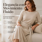 👗🔥 ¡50% OFF POR TIEMPO LIMITADO! Vestido Midi de Punto Canalé para Mujer – Corte A, Cintura Ajustable, Bolsillos y Comodidad Todo el Día ✨