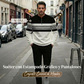 🧵🔥 ¡50% OFF POR TIEMPO LIMITADO! Conjunto de Sudadera Gráfica y Pantalones para Hombre – Estilo Urbano, Cómodo y Versátil para el Día a Día 👖✨