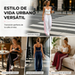 👖🔥 ¡50% OFF POR TIEMPO LIMITADO! Pantalones de Chándal de Pierna Ancha para Mujer – Talle Alto, Suaves, Fluidos y con Rayas Laterales ✨