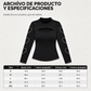 Top ajustado de cuello alto con abertura en forma de corazón para mujer