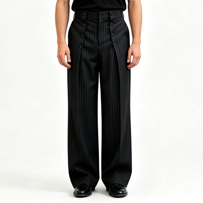 👖🔥 ¡50% OFF POR TIEMPO LIMITADO! Pantalones de Talle Alto para Hombre – Corte Recto Holgado, Elegantes y Favorecedores ✨