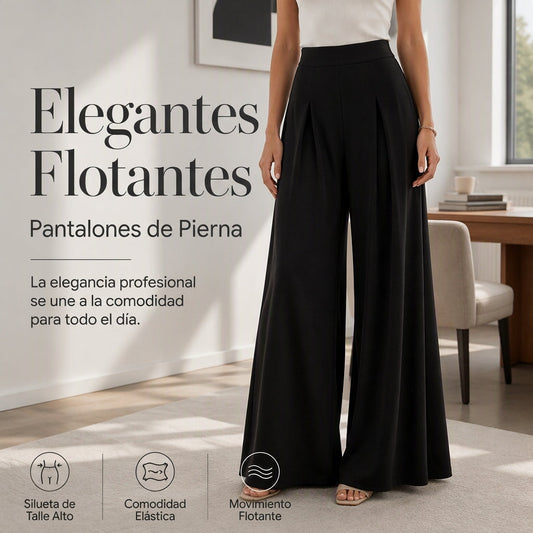👖🔥 ¡50% OFF POR TIEMPO LIMITADO! Pantalones de Pierna Ancha para Mujer – Talle Alto, Fluidos, Elegantes y Favorecedores ✨