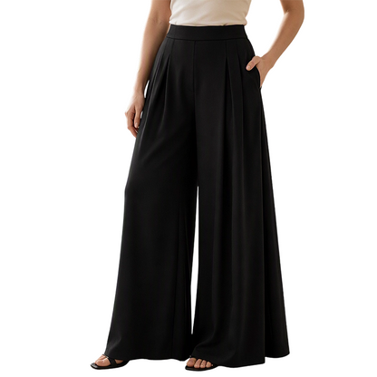 👖🔥 ¡50% OFF POR TIEMPO LIMITADO! Pantalones de Pierna Ancha para Mujer – Talle Alto, Fluidos, Elegantes y Favorecedores ✨