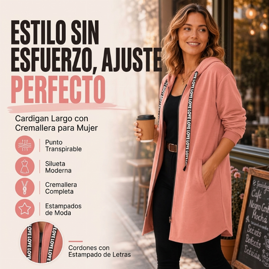 🧥🔥 ¡50% OFF POR TIEMPO LIMITADO! Chaqueta Gruesa con Capucha de Largo Medio para Mujer – Cálida, Cómoda y Protectora ❄️✨