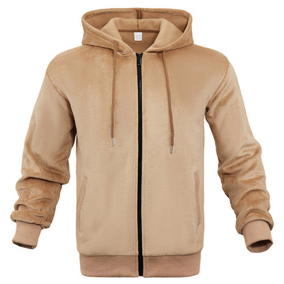 🧥🔥 ¡50% OFF POR TIEMPO LIMITADO! Chaqueta con Capucha para Hombre – Cálida, Afelpada, Holgada y Moderna ❄️✨