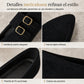 Zapatos planos casuales de punta afilada para mujer