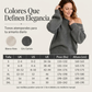 Vestido de punto de hombros al descubierto cómodo para mujer