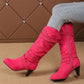 👢🔥 ¡50% OFF POR TIEMPO LIMITADO! Botas Vaqueras para Mujer con Tacón Grueso – Estilo Western, Cómodas y Elegantes ✨