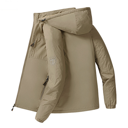 🧥❄️ ¡50% OFF POR TIEMPO LIMITADO! Chaqueta Impermeable con Capucha para Hombre – Cálida, Resistente y Perfecta para Invierno 🔥