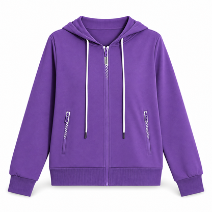 🧥🔥 ¡50% OFF POR TIEMPO LIMITADO! Sudadera con Capucha y Cremallera para Mujer – Cómoda, Práctica y Moderna ✨
