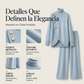 ✨🔥 ¡50% OFF POR TIEMPO LIMITADO! Conjunto Elegante de Cuello Alto y Pantalón de Pierna Ancha para Mujer – Cómodo y Sofisticado 👗