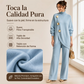 ✨🔥 ¡50% OFF POR TIEMPO LIMITADO! Conjunto Elegante de Cuello Alto y Pantalón de Pierna Ancha para Mujer – Cómodo y Sofisticado 👗
